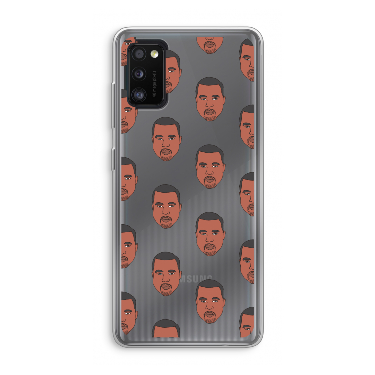 Kanye Call Me?: Samsung Galaxy A41 Transparant Hoesje