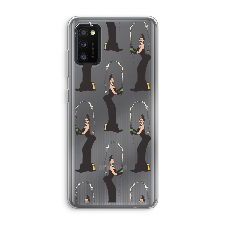Pop Some Kim: Samsung Galaxy A41 Transparant Hoesje