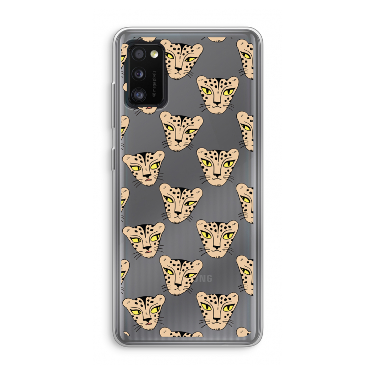 Tijger: Samsung Galaxy A41 Transparant Hoesje