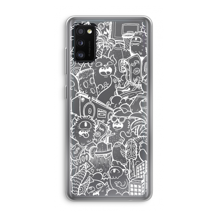 Vexx City #2: Samsung Galaxy A41 Transparant Hoesje