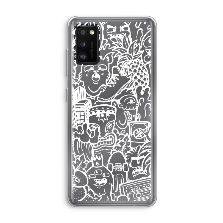 Vexx Mixtape #2: Samsung Galaxy A41 Transparant Hoesje