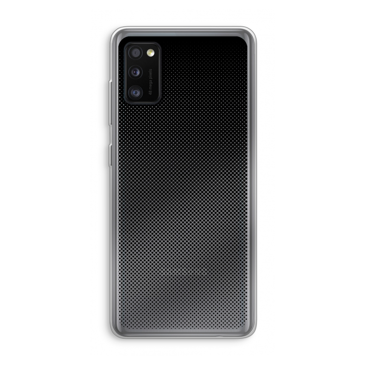 Musketon Halftone: Samsung Galaxy A41 Transparant Hoesje