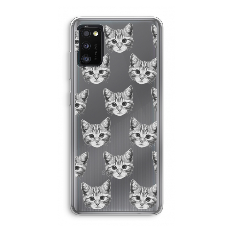 Kitten: Samsung Galaxy A41 Transparant Hoesje