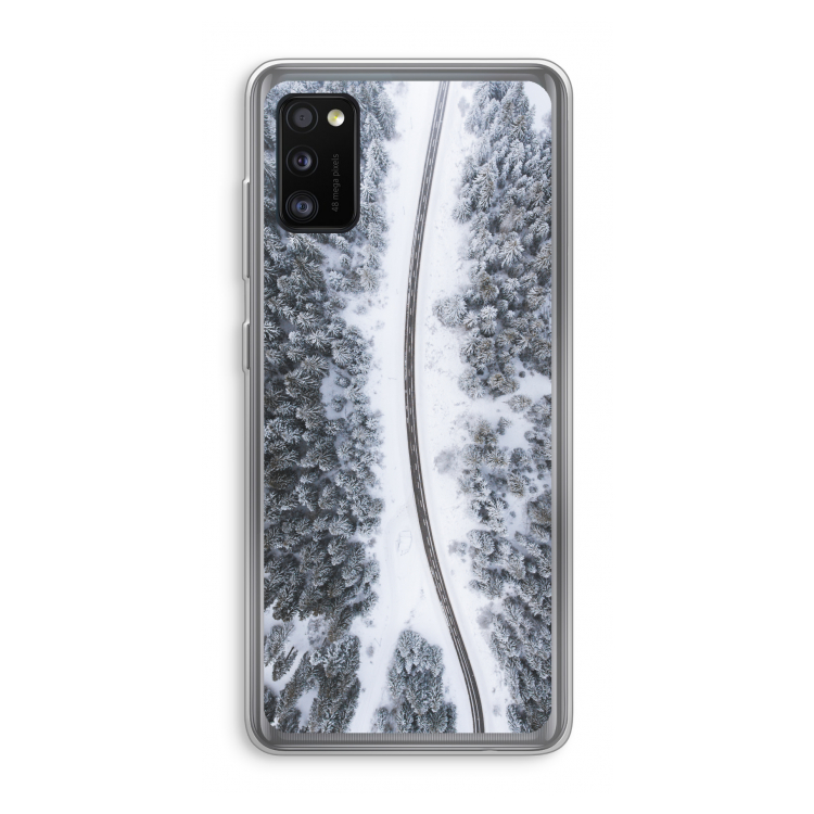Snøfall: Samsung Galaxy A41 Transparant Hoesje