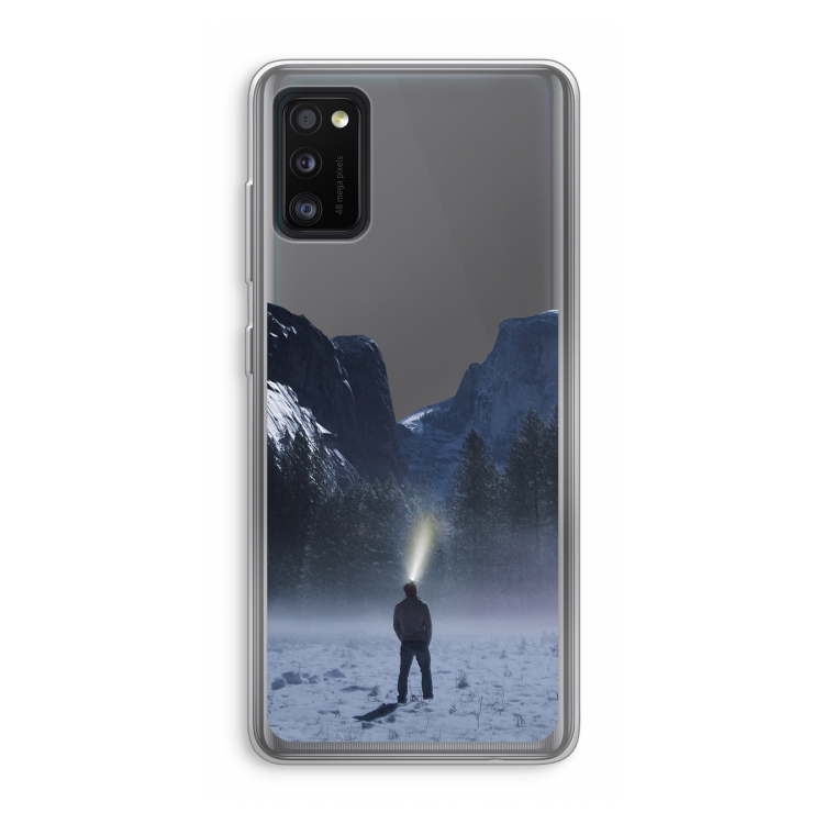Wanderlust: Samsung Galaxy A41 Transparant Hoesje
