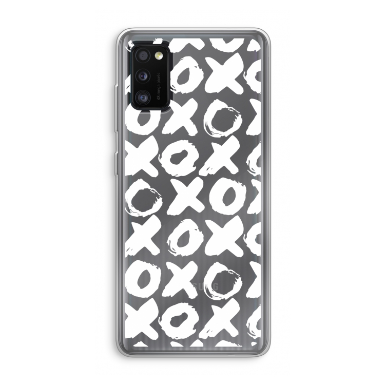 XOXO: Samsung Galaxy A41 Transparant Hoesje