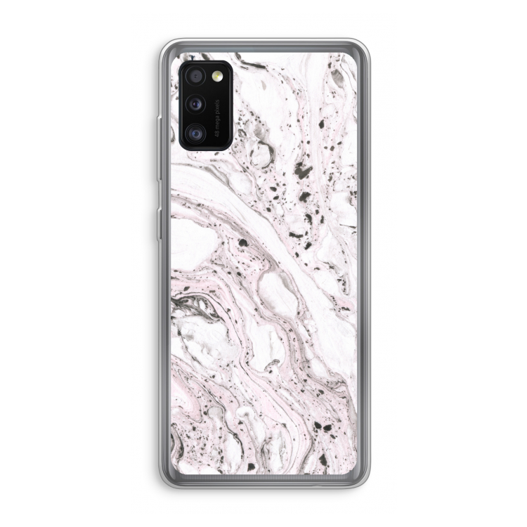 Mengelmoes: Samsung Galaxy A41 Transparant Hoesje
