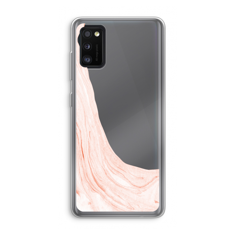 Peach bath: Samsung Galaxy A41 Transparant Hoesje
