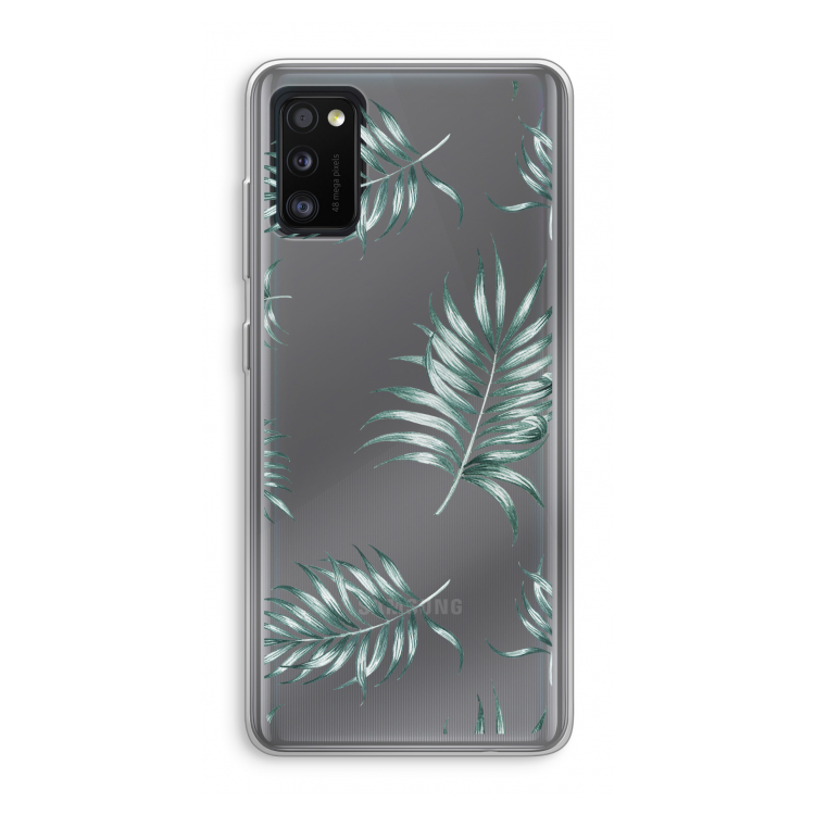 Simple leaves: Samsung Galaxy A41 Transparant Hoesje