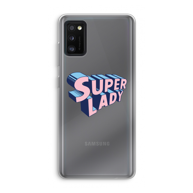 Superlady: Samsung Galaxy A41 Transparant Hoesje