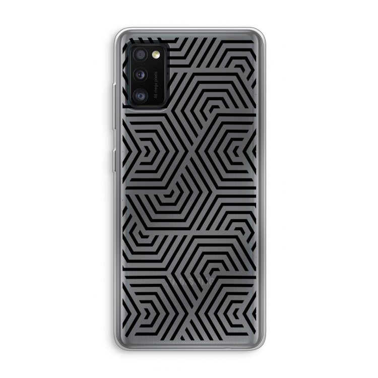 Magic pattern: Samsung Galaxy A41 Transparant Hoesje