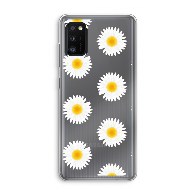 Margrietjes: Samsung Galaxy A41 Transparant Hoesje