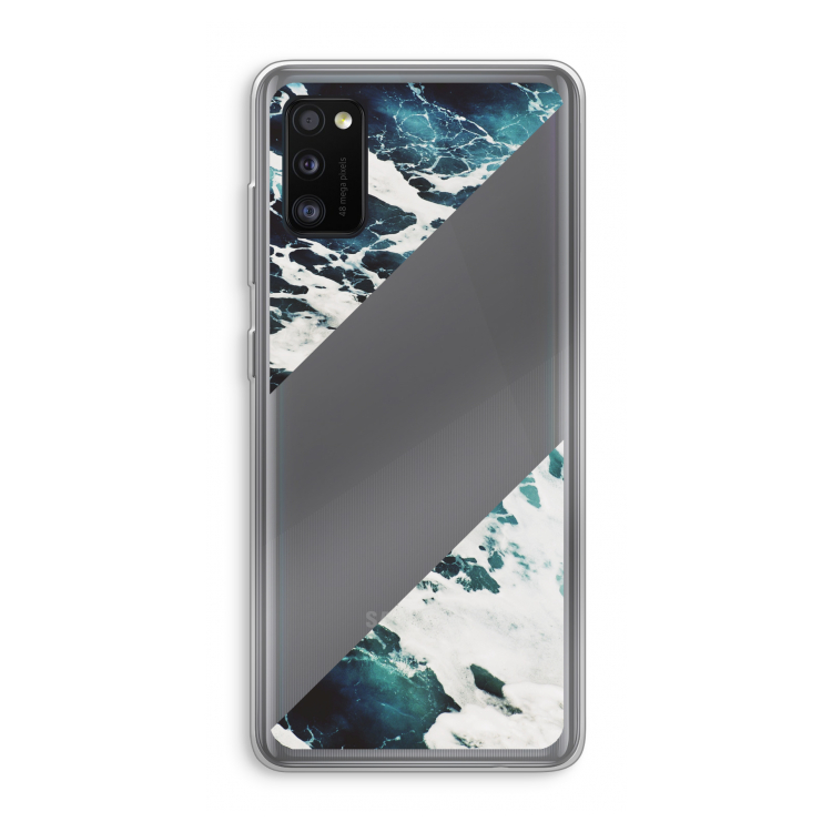 Golven: Samsung Galaxy A41 Transparant Hoesje