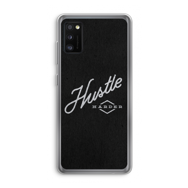 Hustle: Samsung Galaxy A41 Transparant Hoesje