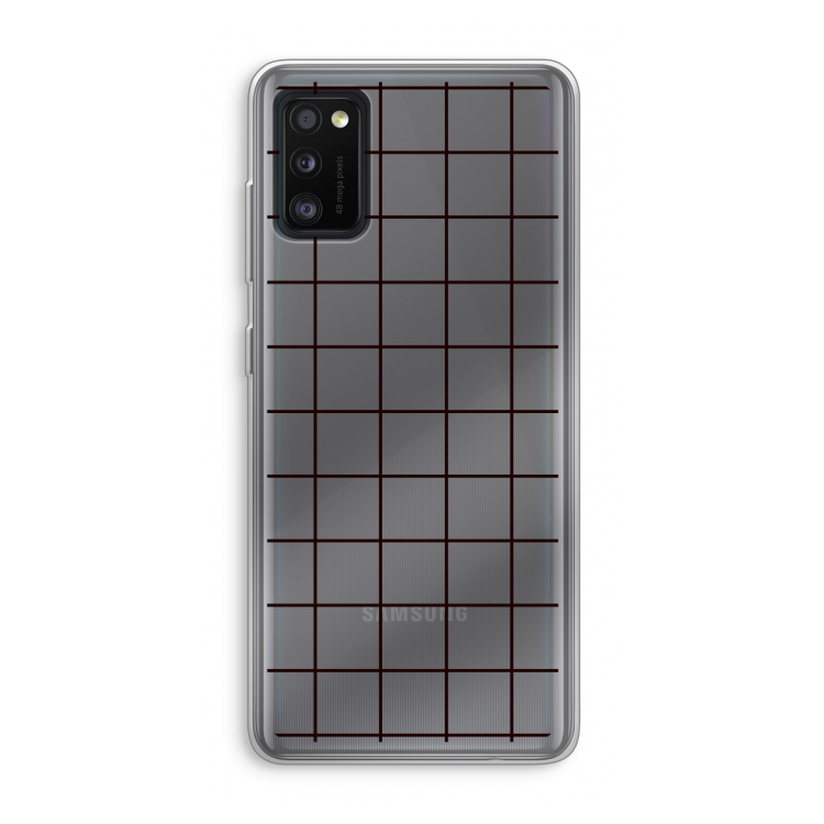 Rooster: Samsung Galaxy A41 Transparant Hoesje