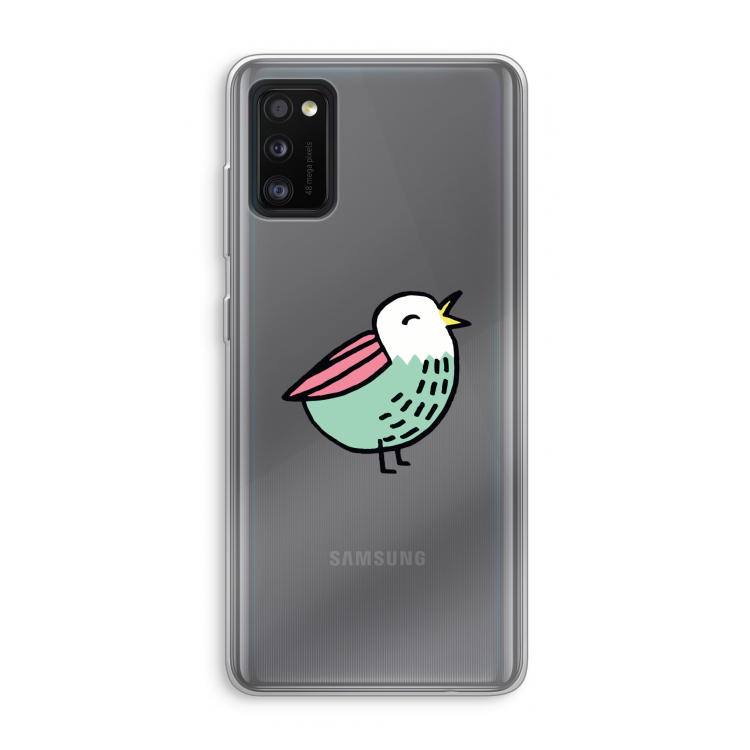 Birdy: Samsung Galaxy A41 Transparant Hoesje
