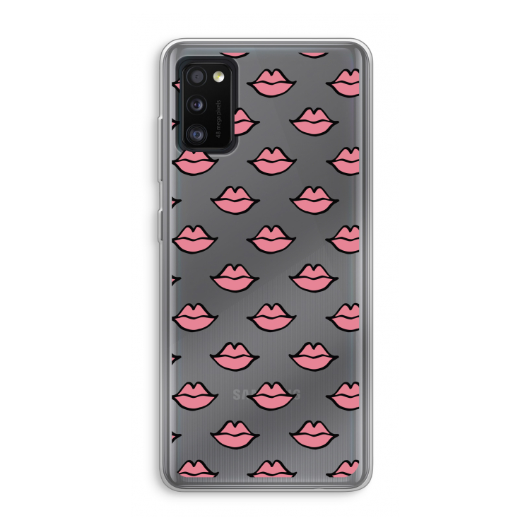 Lipjes: Samsung Galaxy A41 Transparant Hoesje