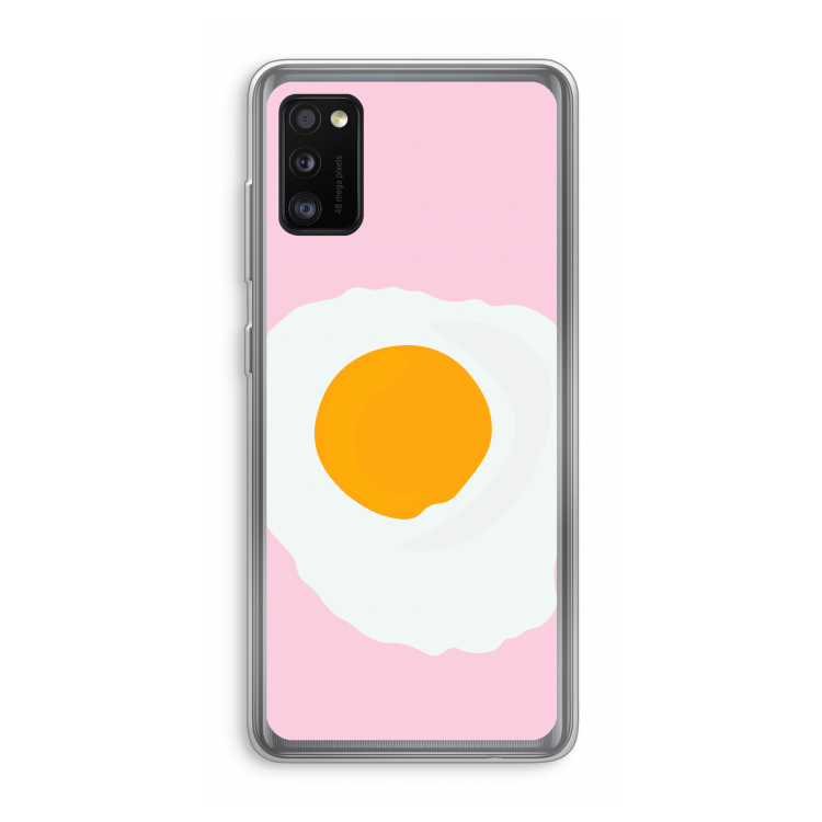 Sunny side up: Samsung Galaxy A41 Transparant Hoesje