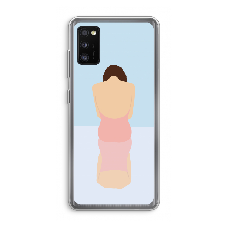 Mirror: Samsung Galaxy A41 Transparant Hoesje