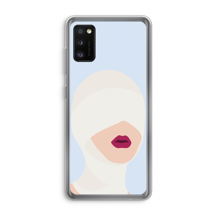 Incognito: Samsung Galaxy A41 Transparant Hoesje