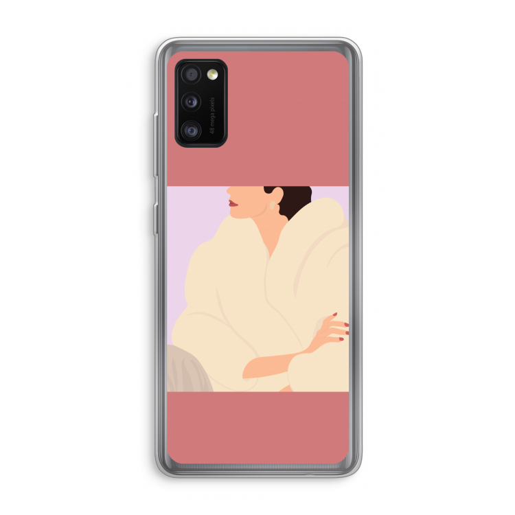 Cosy: Samsung Galaxy A41 Transparant Hoesje