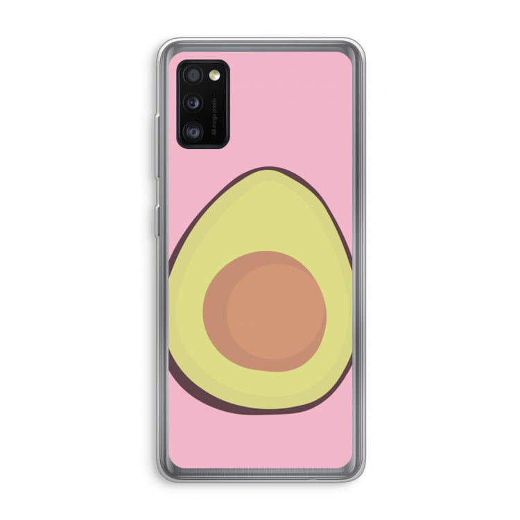 Avocado: Samsung Galaxy A41 Transparant Hoesje