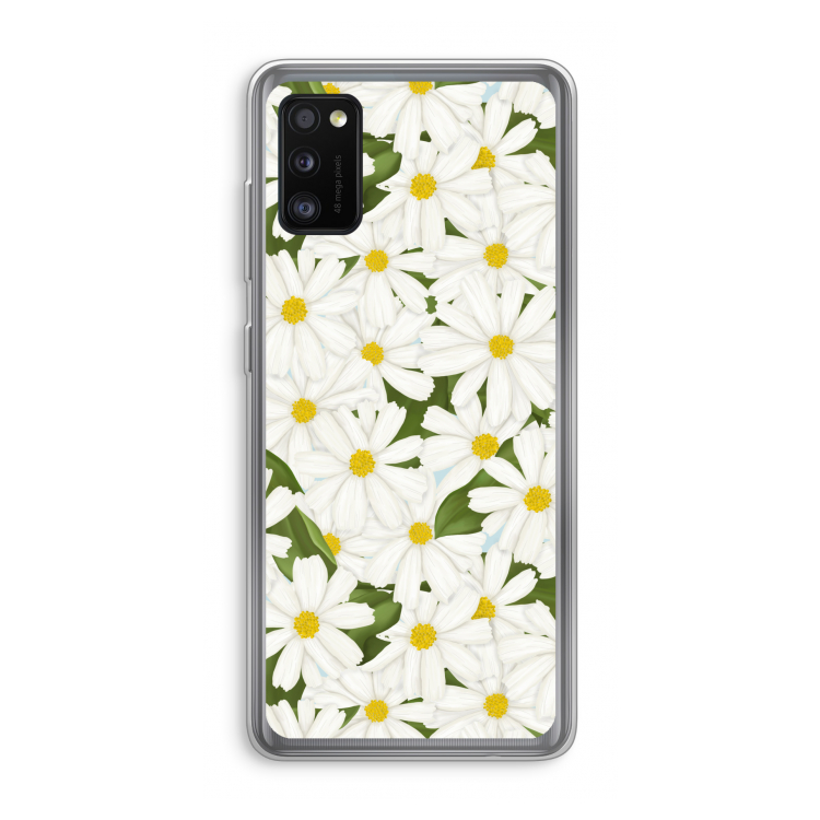 Summer Daisies: Samsung Galaxy A41 Transparant Hoesje