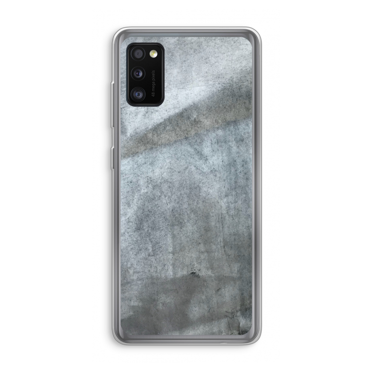 Grey Stone: Samsung Galaxy A41 Transparant Hoesje