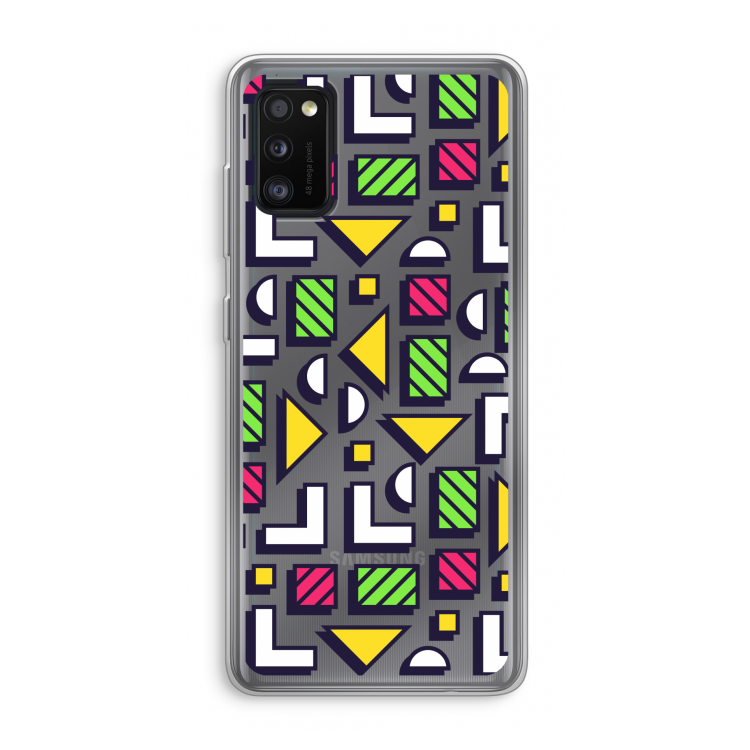 8-bit N°4: Samsung Galaxy A41 Transparant Hoesje