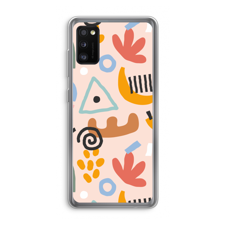 Abstract: Samsung Galaxy A41 Transparant Hoesje