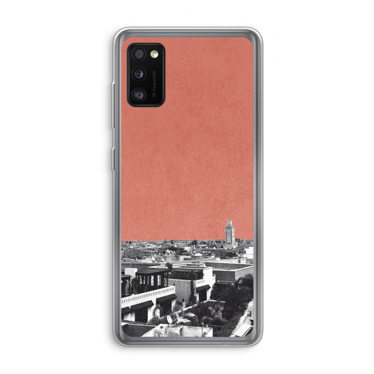 Marrakech Skyline : Samsung Galaxy A41 Transparant Hoesje