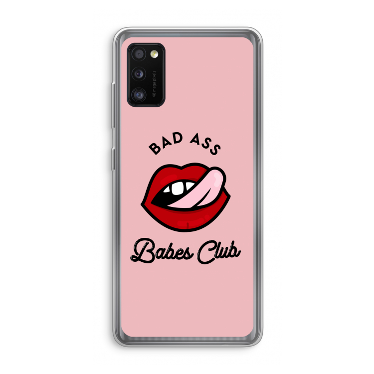 Badass Babes Club: Samsung Galaxy A41 Transparant Hoesje