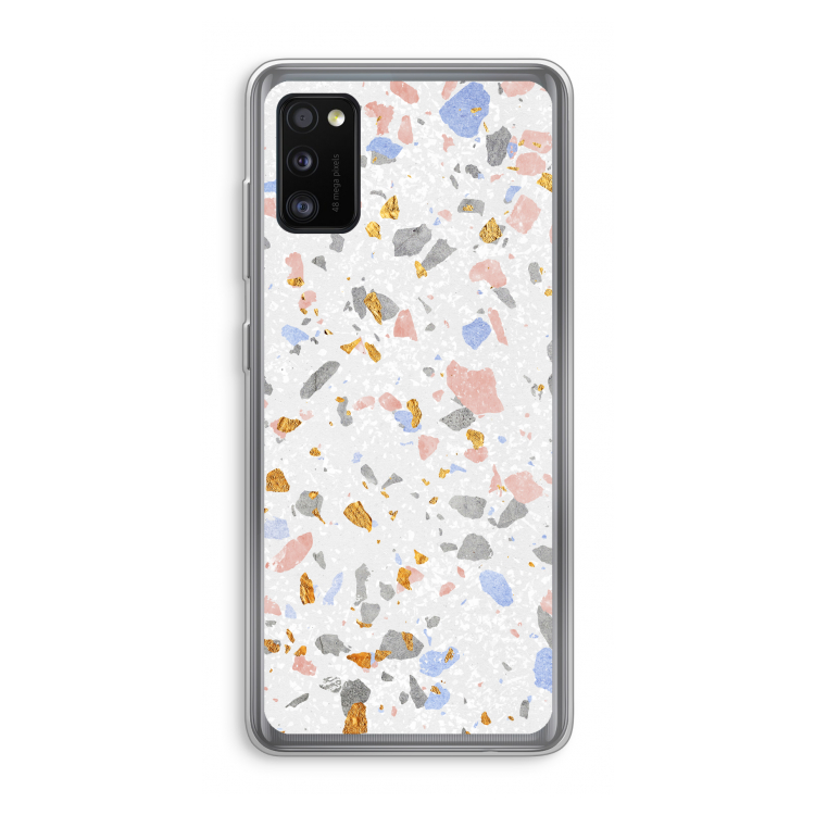 Terrazzo N°8: Samsung Galaxy A41 Transparant Hoesje