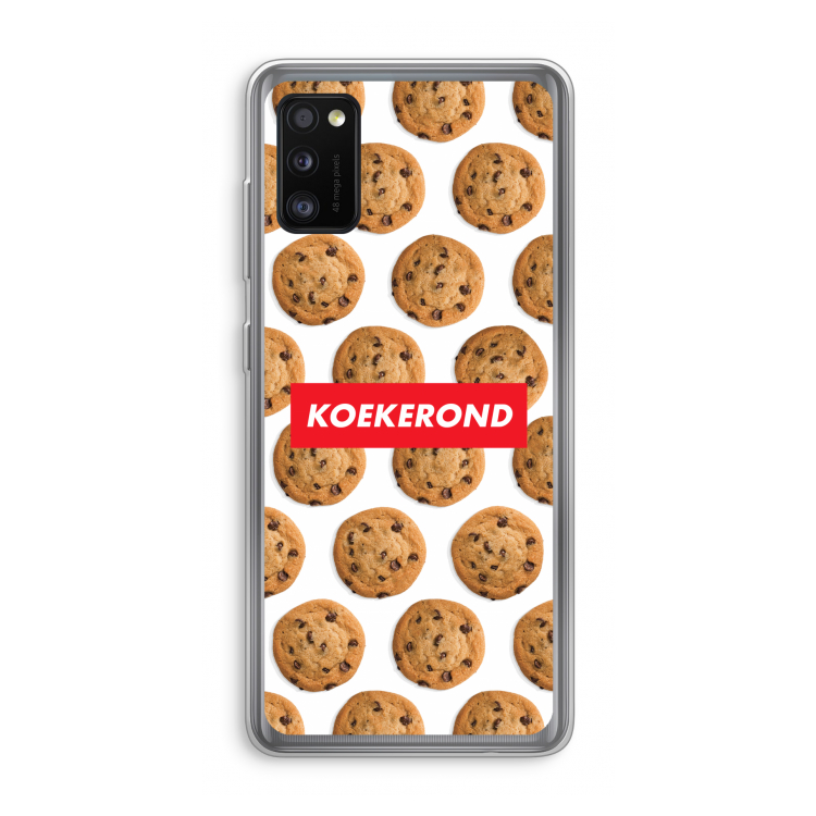 Koekerond: Samsung Galaxy A41 Transparant Hoesje