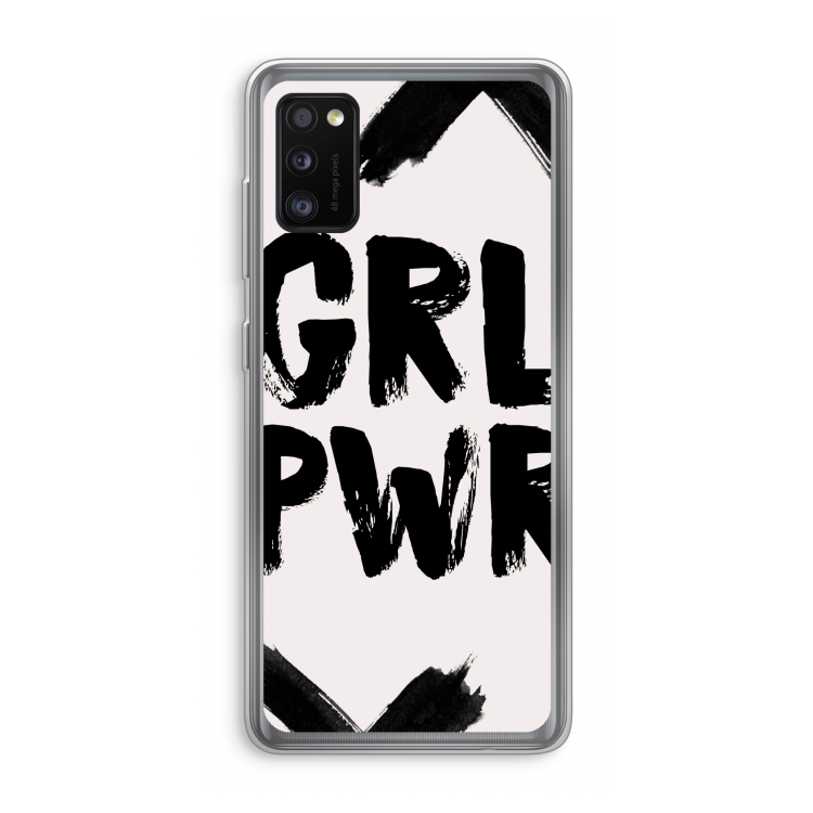 Girl Power #2: Samsung Galaxy A41 Transparant Hoesje