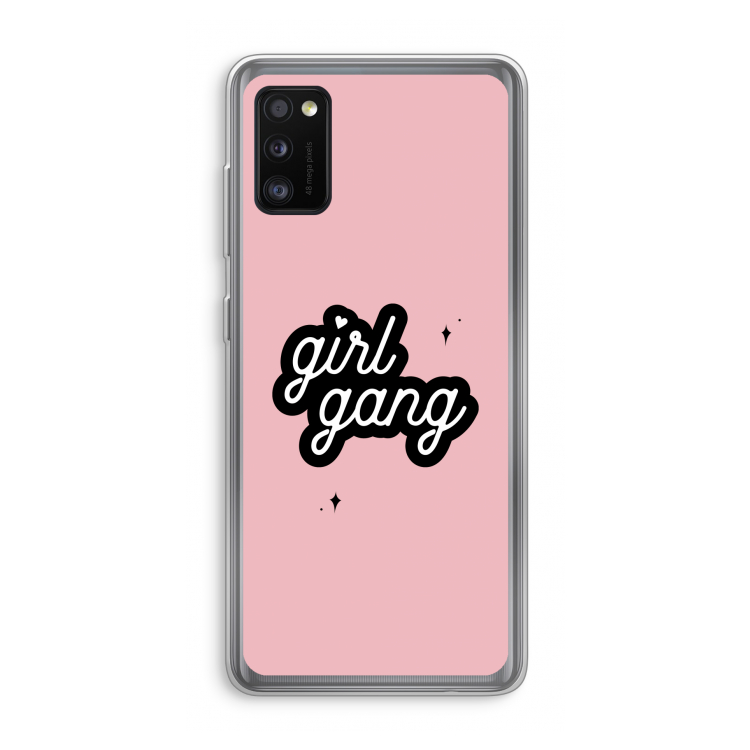 Girl Gang: Samsung Galaxy A41 Transparant Hoesje