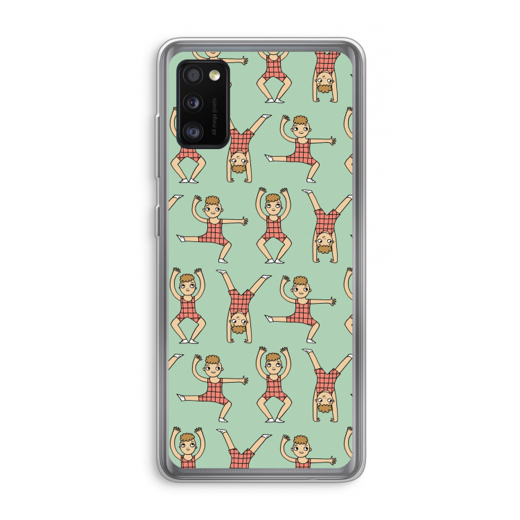Gymboys: Samsung Galaxy A41 Transparant Hoesje