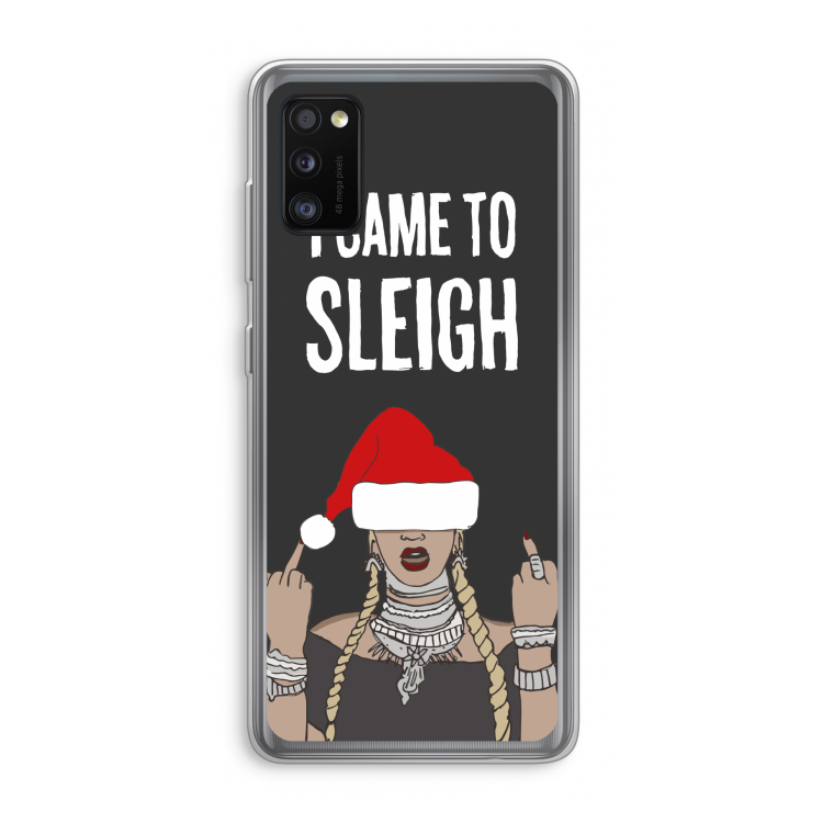 Came To Sleigh: Samsung Galaxy A41 Transparant Hoesje