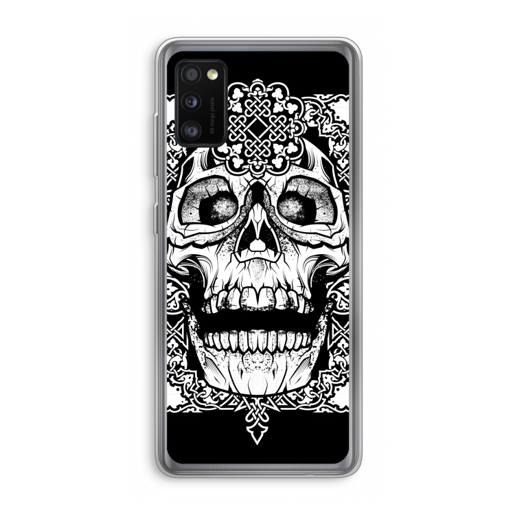 Seek & Destroy: Samsung Galaxy A41 Transparant Hoesje