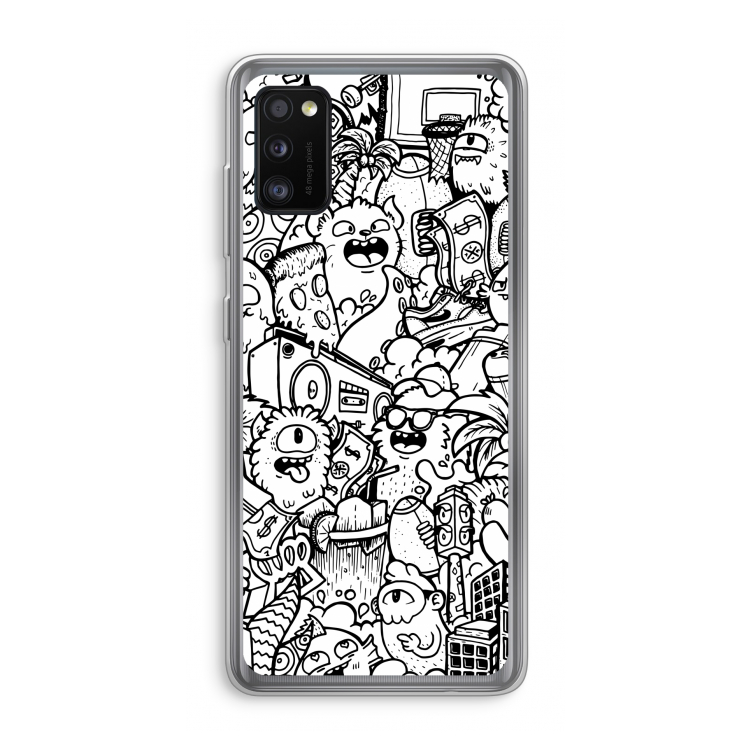 Vexx City #2: Samsung Galaxy A41 Transparant Hoesje