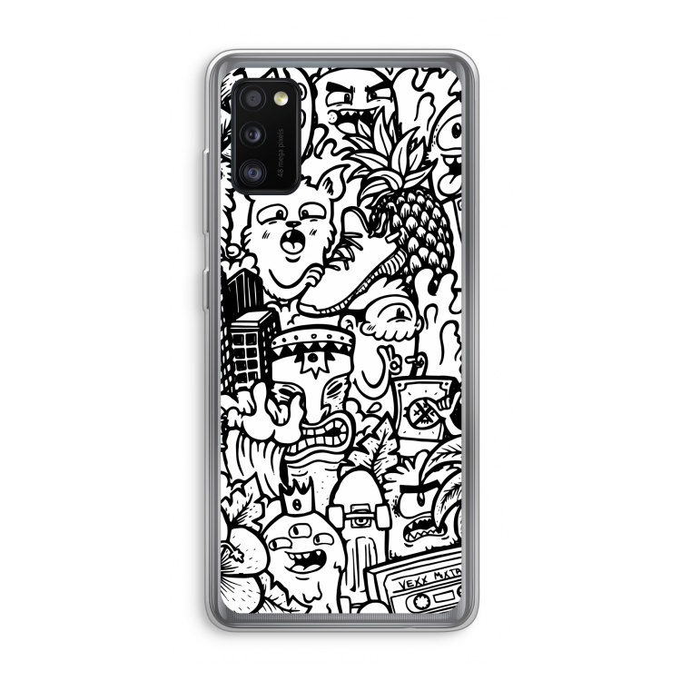 Vexx Mixtape #2: Samsung Galaxy A41 Transparant Hoesje