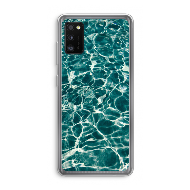 Weerkaatsing water: Samsung Galaxy A41 Transparant Hoesje
