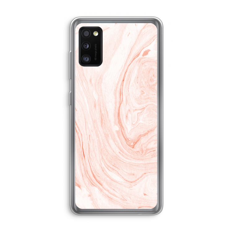 Peach bath: Samsung Galaxy A41 Transparant Hoesje