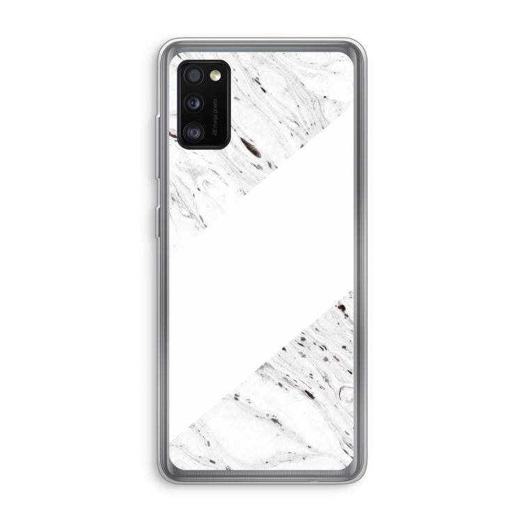 Biggest stripe: Samsung Galaxy A41 Transparant Hoesje