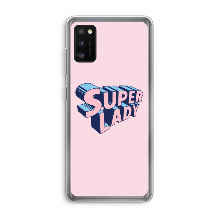 Superlady: Samsung Galaxy A41 Transparant Hoesje
