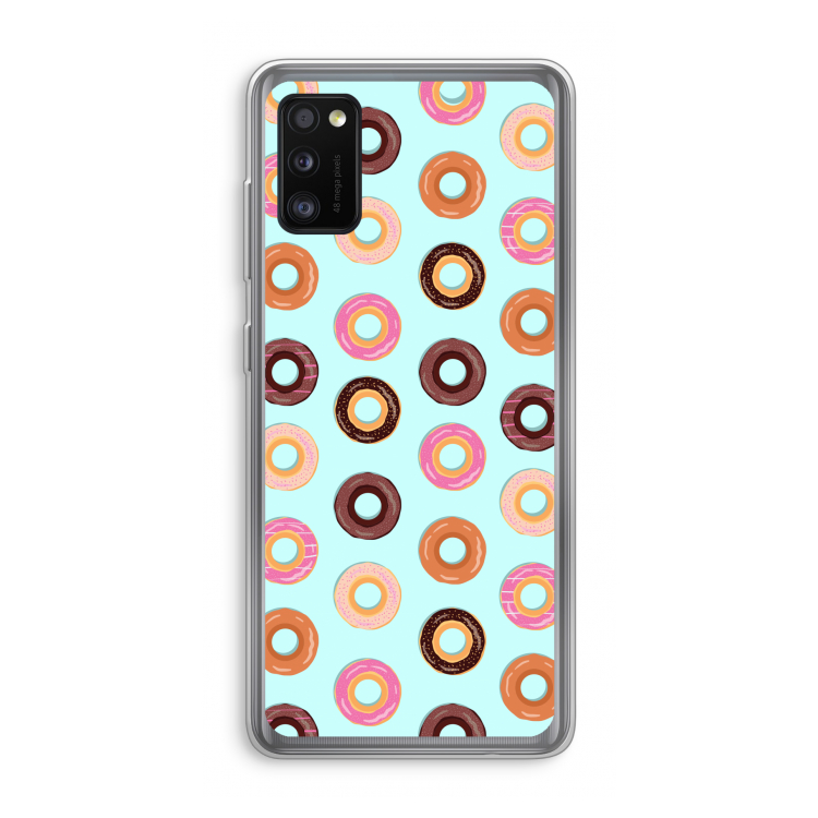 Donuts: Samsung Galaxy A41 Transparant Hoesje