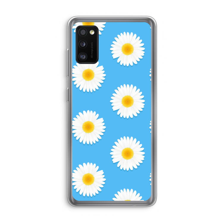 Margrietjes: Samsung Galaxy A41 Transparant Hoesje