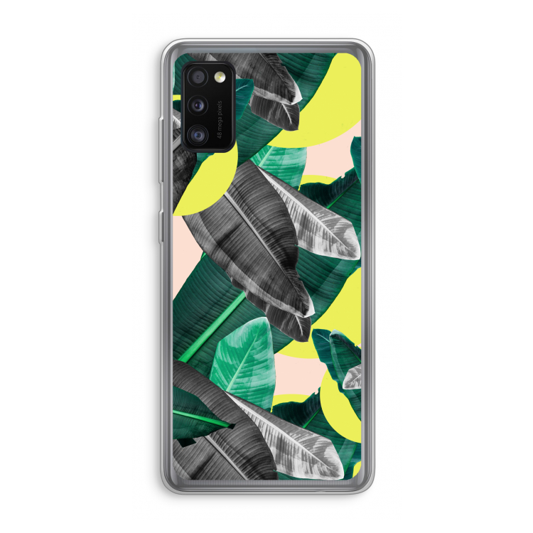 Fantasie jungle: Samsung Galaxy A41 Transparant Hoesje
