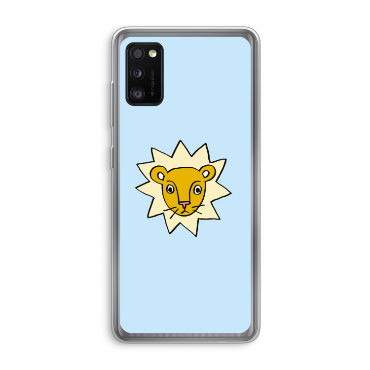 Kleine leeuw: Samsung Galaxy A41 Transparant Hoesje