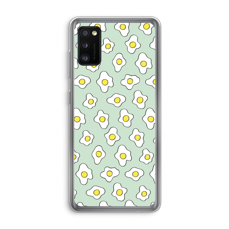 Spiegeleitjes: Samsung Galaxy A41 Transparant Hoesje